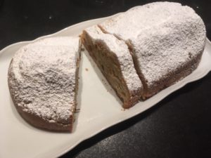 Christstollen mit Birnen