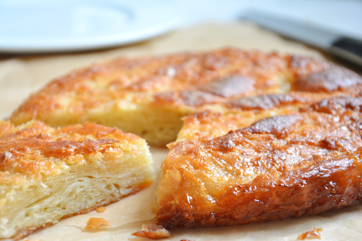 Rezept für Kouign amann ein französischer Butterkuchen aus der Bretagne