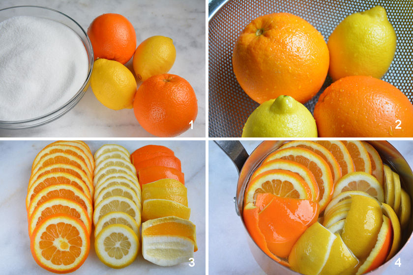 Kandierte Orangen und Zitronen Oranges et citrons confites - La ...