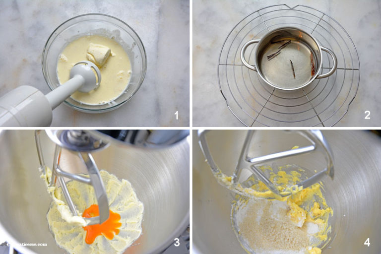 Erdbeertarte mit Windbeutelchen und Vanille-Sahne »Tarte chouquettes ...