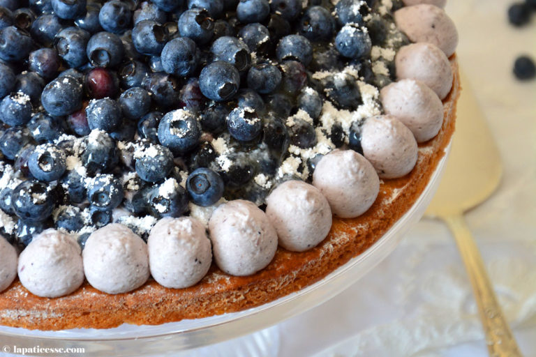 Blaubeertarte »Tarte sablé breton aux myrtilles« - La Pâticesse - Der ...