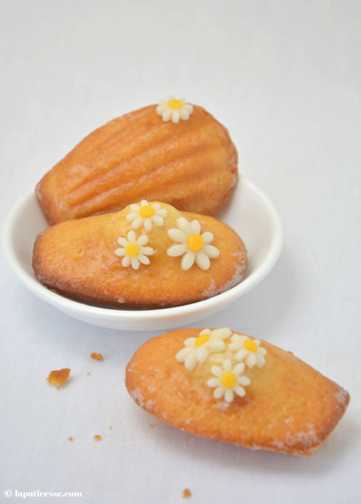 Madeleines Mit Rosenwasser Madeleines A La Rose La Paticesse Der Patisserie Blog