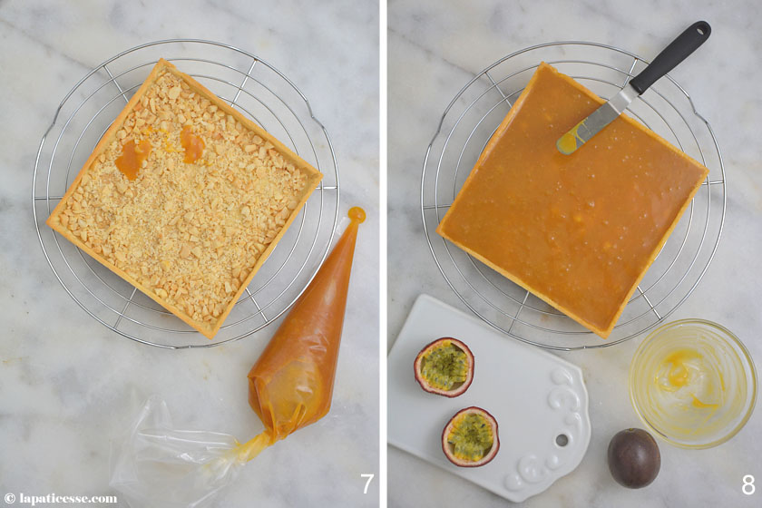 Tarte caramel des tropiques Tropische Karamell-Tarte Zubereitung_7-8