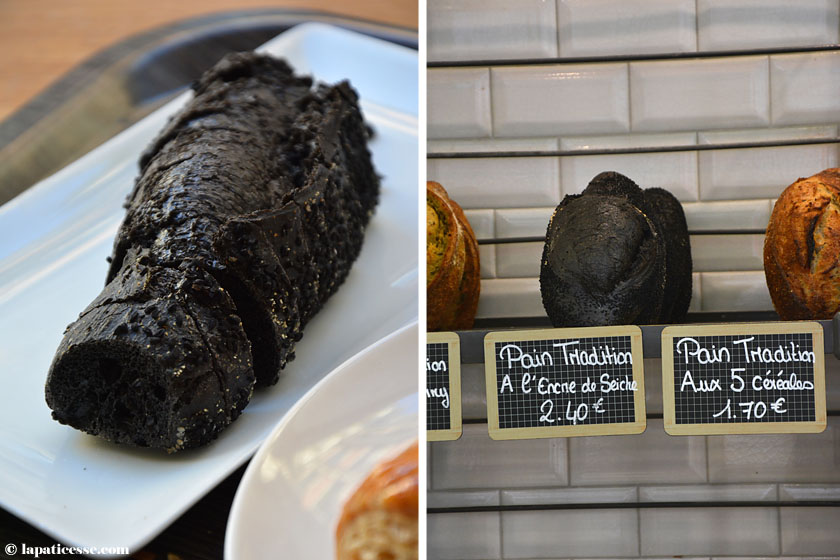 Gontran Cherrier Paris Baguette noir encre de seiche