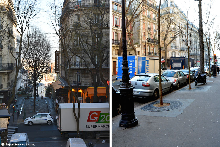 Paris Montmartre Rue Caulaincourt