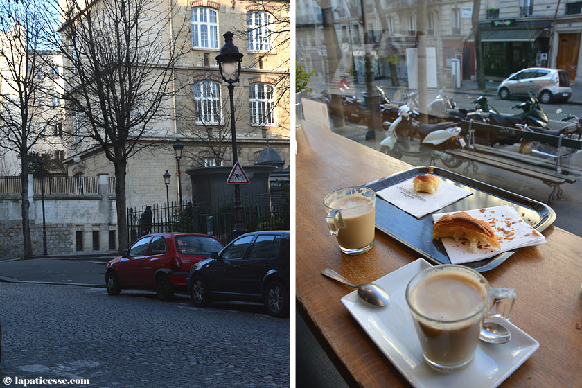 Montmartre Paris Gontran Cherrier Bäcker Frühstück Croissants