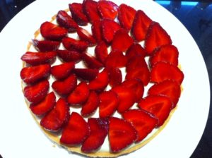 Erdbeertarte