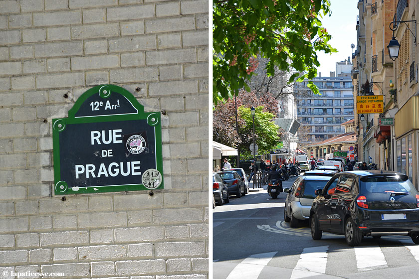 Paris Marche d'Aligre Rue de Prague Rue Théophile Roussel