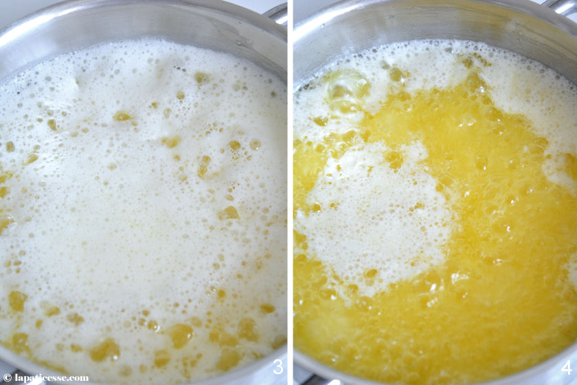 Beurre noisette Nussbutter Rezept braune Butter Zubereitung 2