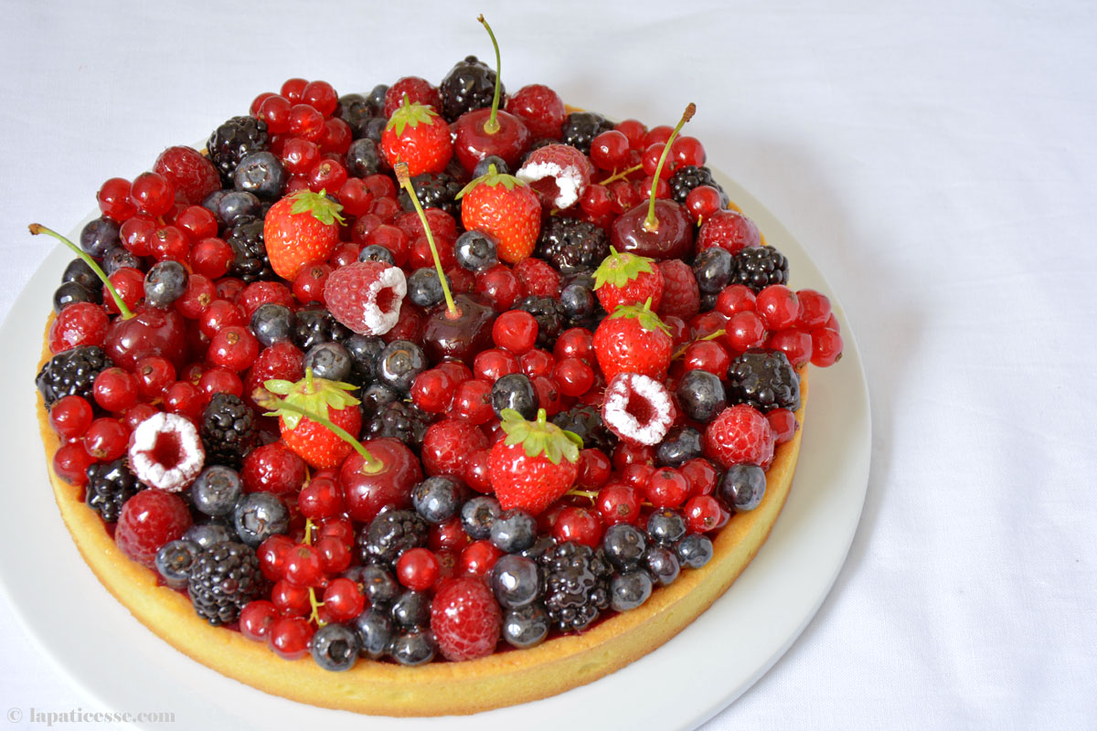 Tarte aux fruits rouges Rezept Rote Früchte-Tarte