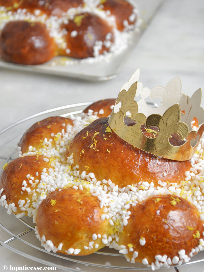 Dreikönigskuchen Gâteau des rois - La Pâticesse - Der Patisserie Blog