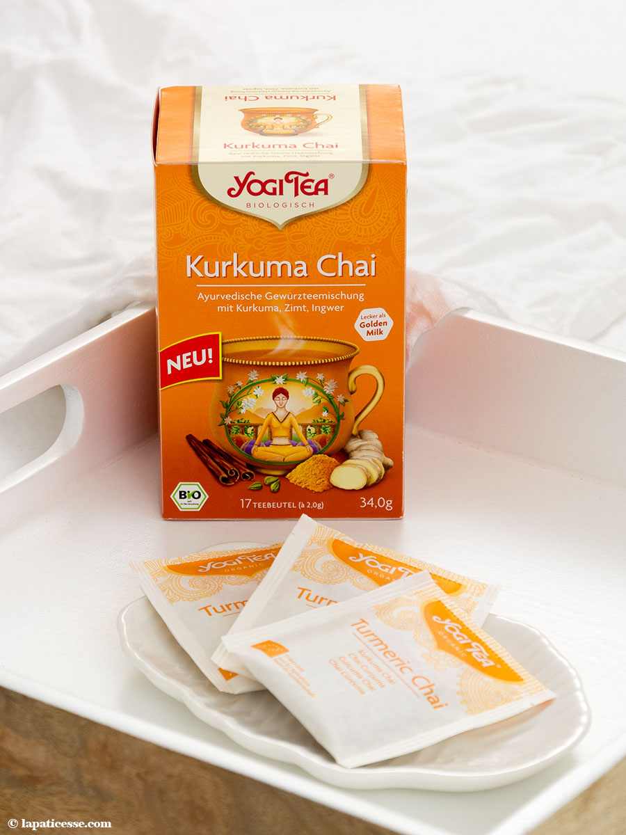 Törtchen Golden Milk YOGI TEA Kurkuma Chai