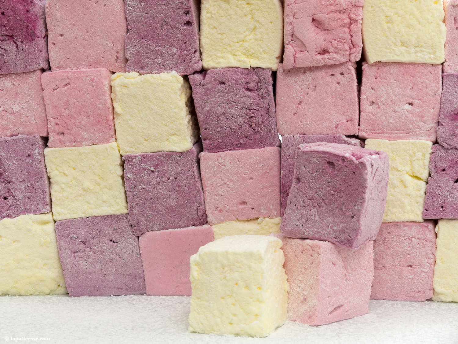 Fruchtige Marshmallow Himbeer Mango Blaubeere Guimauves Rezept