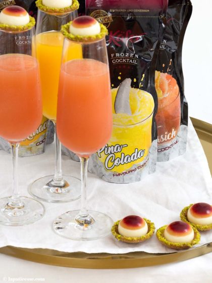 Pfirsich Melba Petits Fours »Petits fours façon pêche Melba« - La ...