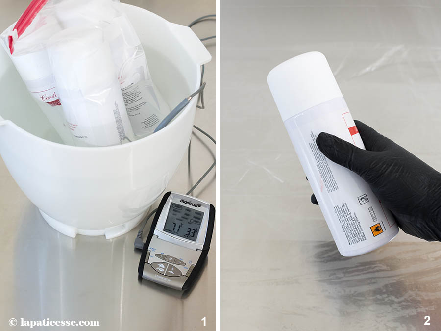 Spruhen Mit Schokolade Und Kakaobutter Teil 2 Velvet Spray Aus Der Spruhdose La Paticesse Der Patisserie Blog