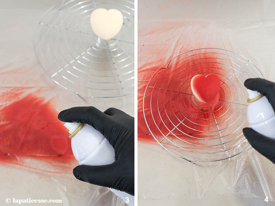 Spruhen Mit Schokolade Und Kakaobutter Teil 2 Velvet Spray Aus Der Spruhdose La Paticesse Der Patisserie Blog